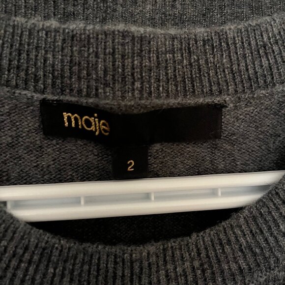 Maje Cashmere Sweater and Cardigan (Wool and Cashmere) - Picture 6 of 6